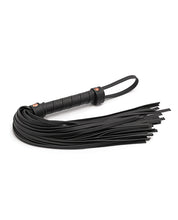 Load image into Gallery viewer, Luxury Black Flogger from Bondage Couture
