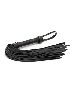 Flogger Noir de Luxe de Bondage Couture