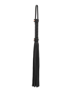 Luxury Black Flogger from Bondage Couture