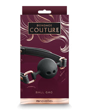 Load image into Gallery viewer, Couture Leather Ball Gag for Sensual Play
