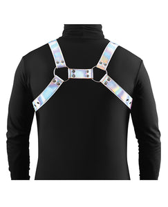 Cosmo Harness Rogue M/L Regnbågsutgåvan för Ultimat Komfort