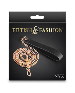 Nyx Black Bondage Leash av Fetish & Fashion Essential