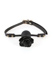 Load image into Gallery viewer, Seductive Black Ball Gag by Fetish &amp; Fashion Kristine Edition
