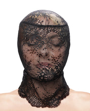 Load image into Gallery viewer, Lace-Covered Taboo Hood for Elegant Fashion Statement
