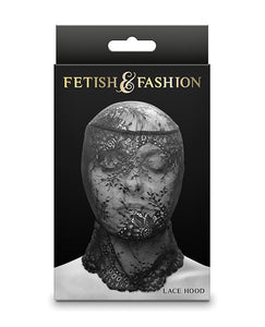 Lace-Covered Taboo Hood for Elegant Fashion Statement