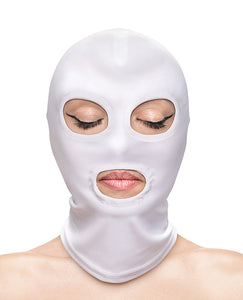 Black Taboo Eye and Mouth Mask for Enhanced Play