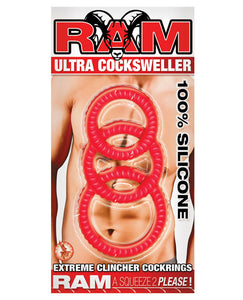 Ram Ultra Silicone Cockring Set