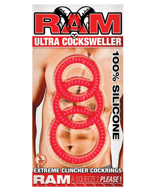 Ram Ultra Silicone Cockring Set