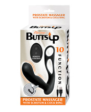 Load image into Gallery viewer, Butts Up Prostate Massager w/Scrotum &amp; Cockring - Black
