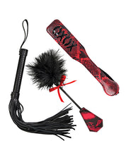 Load image into Gallery viewer, Sensual Playtime Kit: Whip, Tickle &amp; Paddle for Couples
