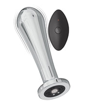 Load image into Gallery viewer, Ass-sation Remote Vibrating Metal Anal Bulb
