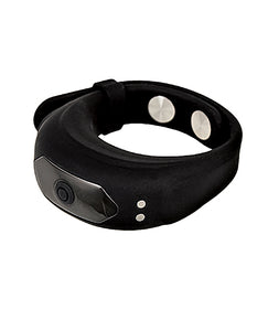 Versatile Pleasure Ring - Adjustable & Rechargeable Black Edition