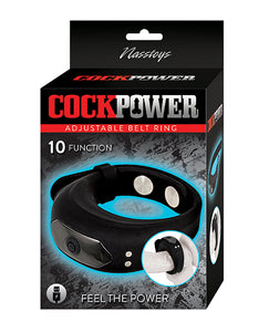 Versatile Pleasure Ring - Adjustable & Rechargeable Black Edition