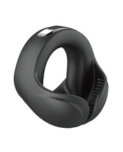 Load image into Gallery viewer, Ultimate Pleasure Scrotum Support Cock Ring Black 50mm
