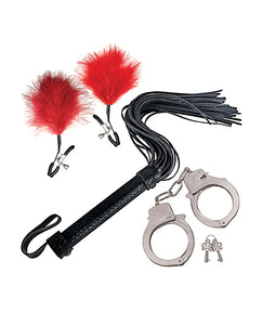 Nasstoys BDSM Whip and Cuff Collection for Bondage Play