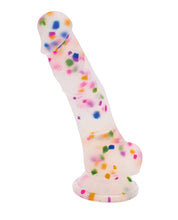 Cargue la imagen en el visor de la galería, Dildo de Silicona con Succión Confetti Party - Cock-A-Palooza Funfetti
