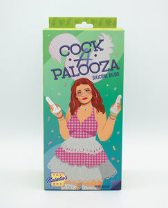 Confetti Party Silicone Suction Dildo - Cock-A-Palooza Funfetti