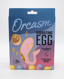 Whale of a Time: Natalie's Remote-Controlled Waterproof Vibrating Egg - Pink