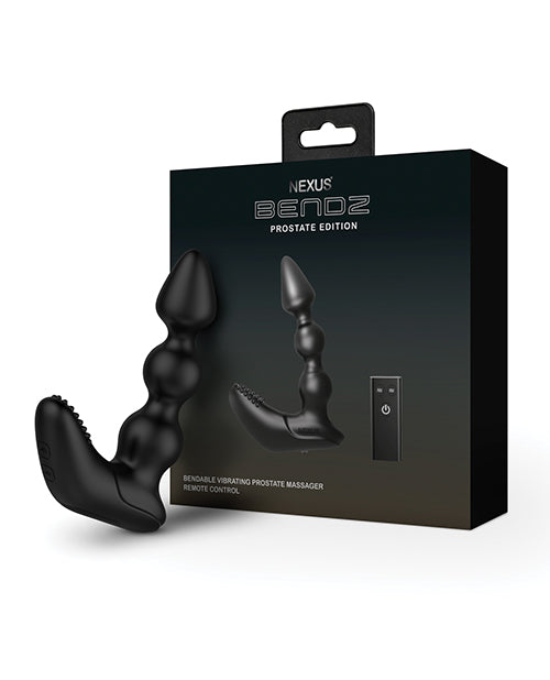 Nexus FlexiPro Vibrating Prostate & Perineum Massager - Black