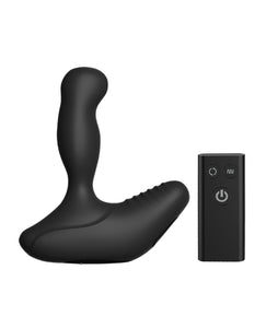 Revo Stealth Prostate Massager with App Control - Black Rotating & Vibrating Pleasure Device