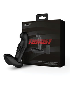 Nexus Thrust Masajer Prostatic Remote - Ediția Neagră