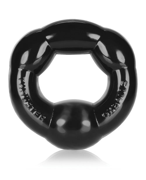 Oxballs THRUSTER Stretchy Cockring - Midnight Black