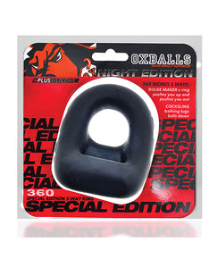 Oxballs 360 Dual Function Cock Ring och Ball Sling - Limited Night Edition