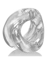 Oxballs MEAT Ultra-Bulging Cock Ring - Clear