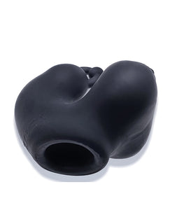 Oxballs Meatlocker Chastity Cage - Black For Ultimate Control