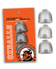 Load image into Gallery viewer, Oxballs Adjustable Cocksheath Insert Set - Three Clear Enhancers
