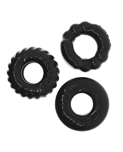 Conjunto de Três Cockrings Bonemaker da Oxballs