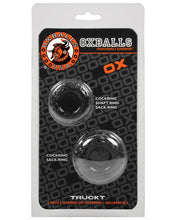 Carregue a imagem no visualizador da Galeria, Oxballs TruckT Dual Fit Cock &amp; Ball Rings - Conjunto de 2
