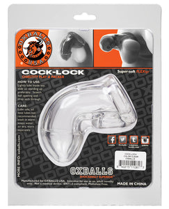 Transparent FlexTPR Chastity Cage - Oxballs COCK-LOCK