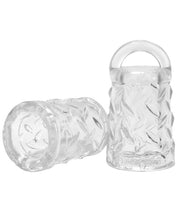 Încărcați imaginea în vizualizatorul Galerie, Oxballs GRIPPER Stimulatori de Nipple - Duo Transparent
