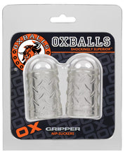 Load image into Gallery viewer, Oxballs GRIPPER Nipple Stimulators - Transparent Duo
