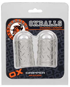 Oxballs GRIPPER Stimulatori de Nipple - Duo Transparent