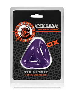 Oxballs Tri Sport Cocksling - Purple Passion