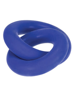 Hunky Junk Duo Linked Cock & Ball Ringe - Cobalt