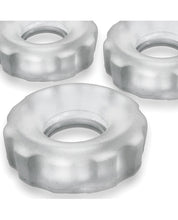 Load image into Gallery viewer, Hunky Junk Super Huj 3 Pack Cockrings - Ice
