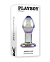 Play Boy Pleasure Jewels Butt Plug - Przezroczysty