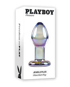 Play Boy Pleasure Jewels Butt Plug - Trasparente