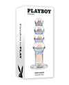 Plug Anal de Contas Playboy Pleasure Jewels - Transparente