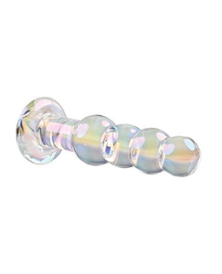 Plug anal en perles Playboy Pleasure Jewels - Transparent