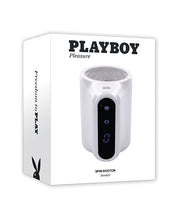 Load image into Gallery viewer, Playboy Pleasure Spin Doctor Rotating Stroker - Frost
