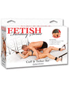 Fetish Fantasy Adjustable Restraint Cuff & Tether Set