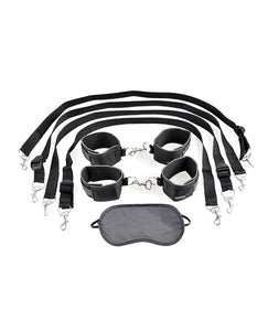 Fetish Fantasy Adjustable Restraint Cuff & Tether Set