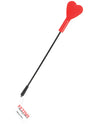 Silicone Heart Whipper - Crimson Fantasy