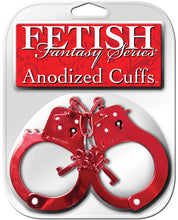 Load image into Gallery viewer, Fetish Fantasy Series Sturdy Anodized Restraint Cuffs Set
