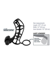 Load image into Gallery viewer, Fantasy X-tensions Deluxe Silicone Power Cage - Black
