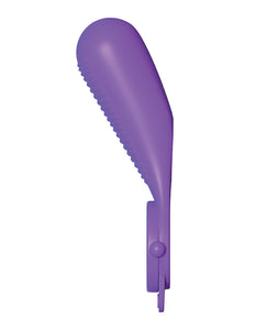 Ride N' Glide Purple Couples Vibrating Ring for Pleasure